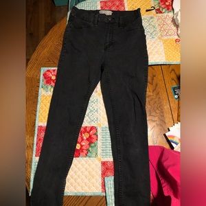 free people black jeans!!
